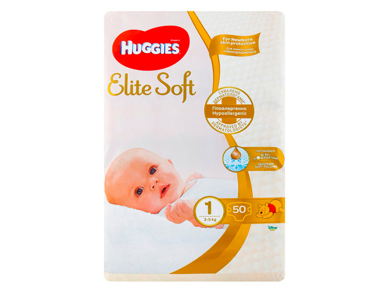 Huggies 1 Elite Soft Jumbo 3-5kg