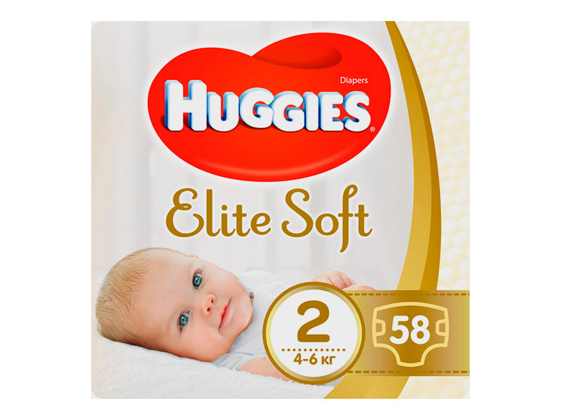 Huggies 2 Elite Soft 4-6 кг n58