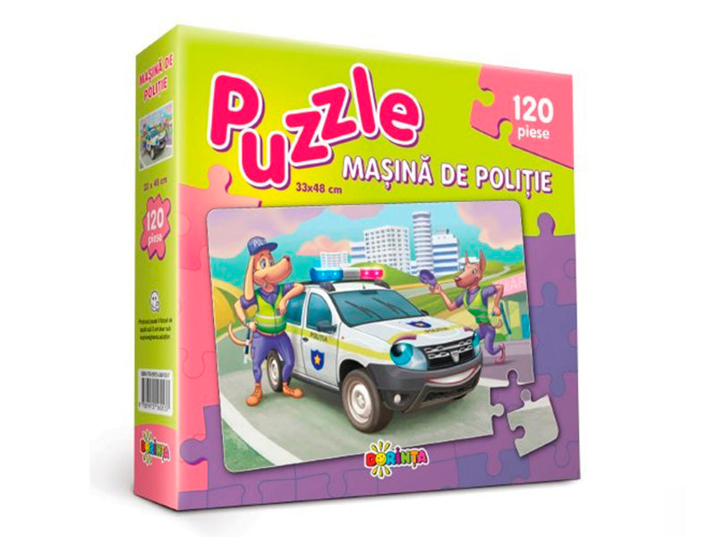 Puzzle 120 Masina de Politie