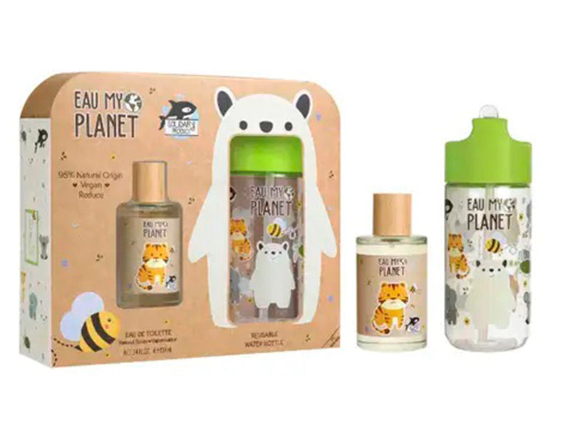 Air-Val Eau my Planet Set Apa de toaleta 100ml + Sticla de apa P008974