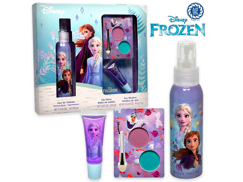 Air-Val Frozen Set Apa de toaleta 100ml + Luciu de buze + Fard de ochi P009708