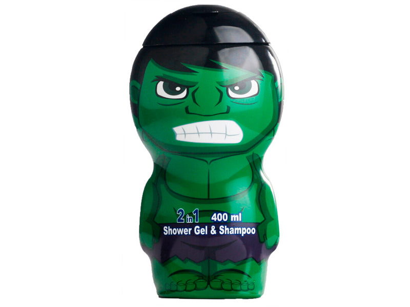 Air-Val Hulk Gel de dus & Sampon 2in1 2D 400ml P009047