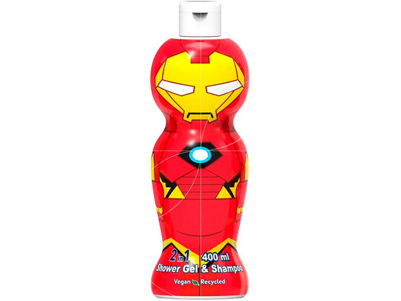 Air-Val Iron Man Gel de dus & Sampon 2in1 1D 400ml P009055