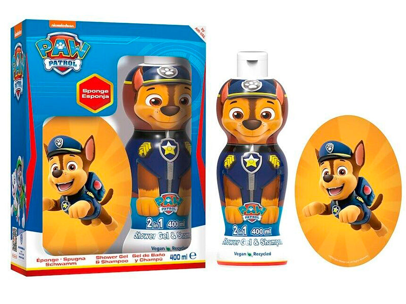 Air-Val Paw Patrol Set Gel de dus & Sampon 2in1 1D 400ml Chase + Burete P009739