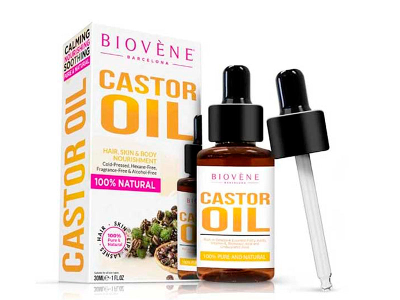 Biovene Pure&Natural Ulei de ricin 30ml