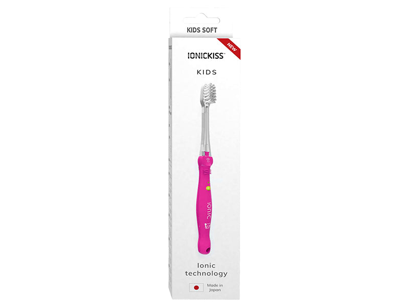 Ionickiss Periuta de dinti pu copii Pink A61 P