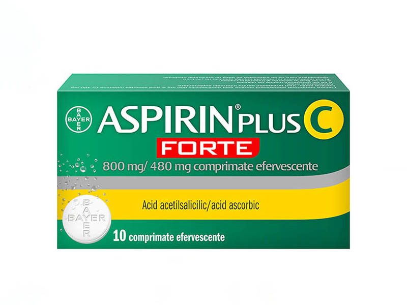 Аспирин Плюс С Форте 800мг/480мг комп. шипучий