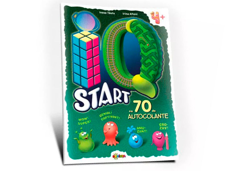 Carte Martea carte IQ star 4+ 70 auotocolante