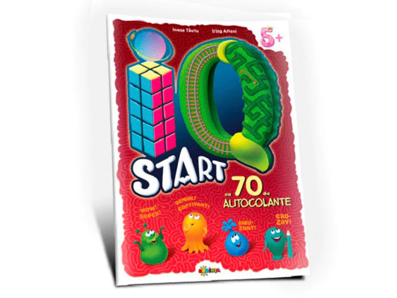 Carte Martea carte IQ star 5+ 70 autocolante