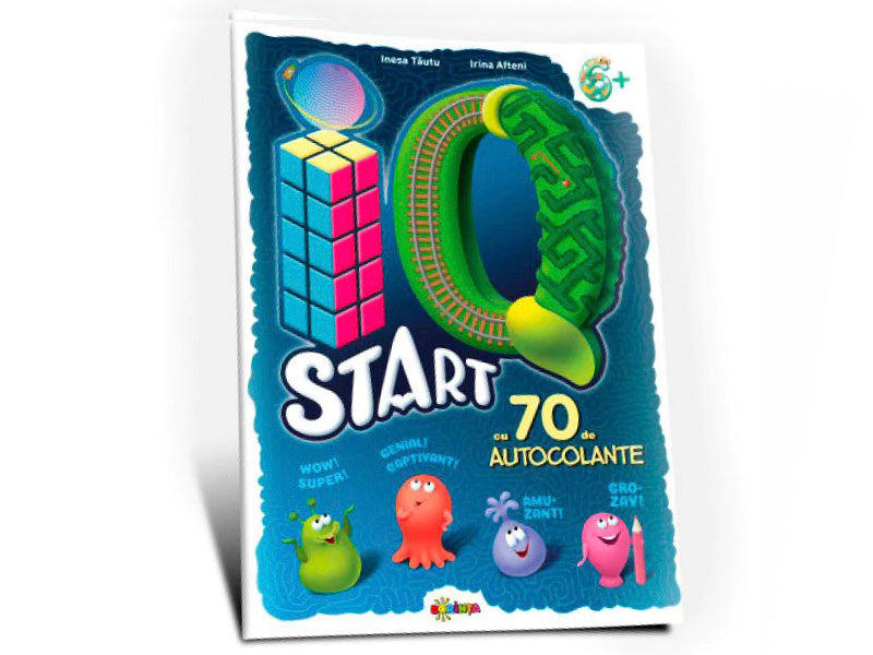 Carte Martea carte IQ start 6+ 70 autocolante