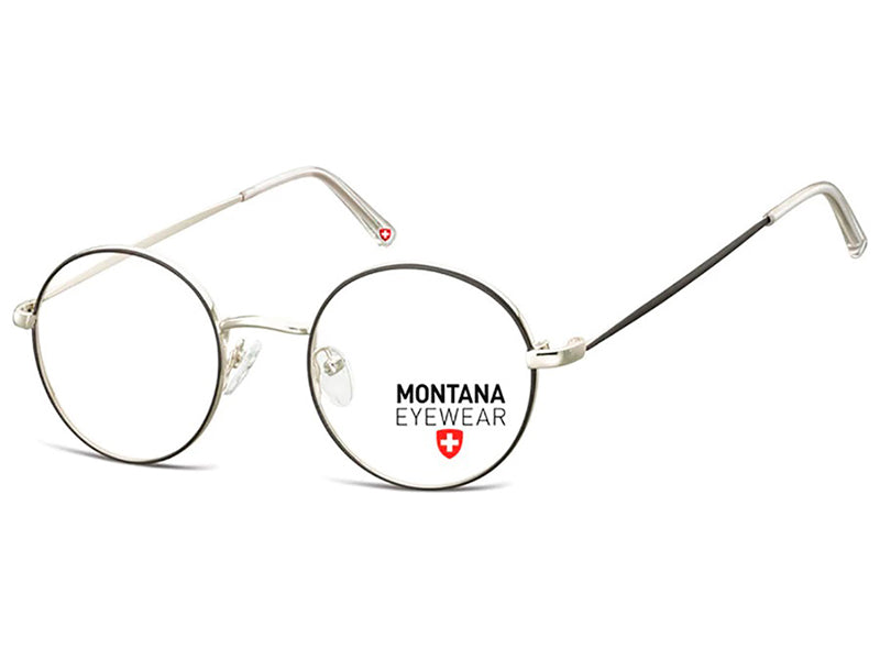 Rama optica Montana MM584, Silver/Matt Black, din Metal