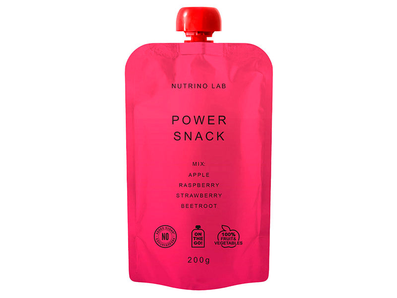 NutrinoLab pireu Power Mix mere-zmeura-capsuni-sfecla rosie 200g (p/u adulti)