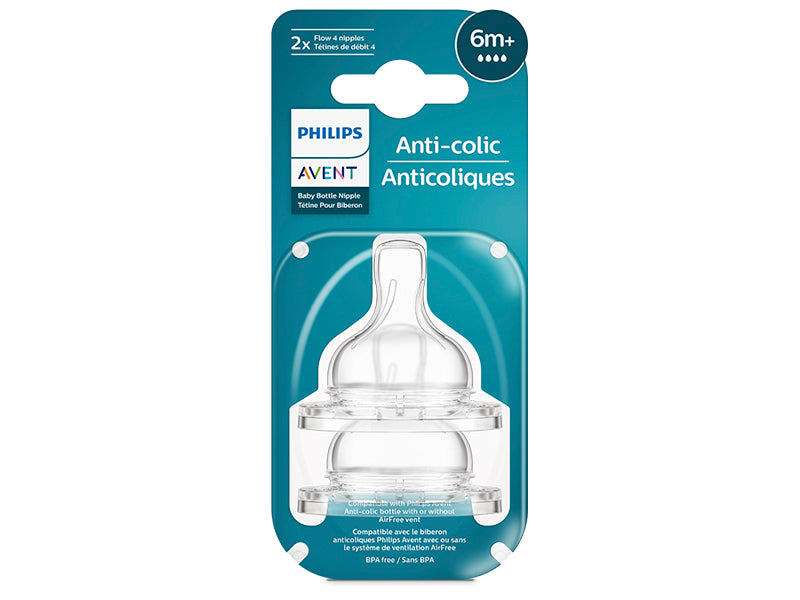 Philips Avent Natural Response Anti-Colic Tetina din silicon +6luni