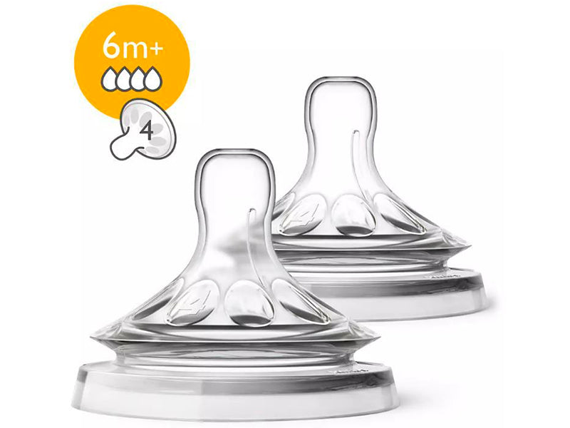 Philips Avent Natural Response Anti-Colic Tetina din silicon +6luni