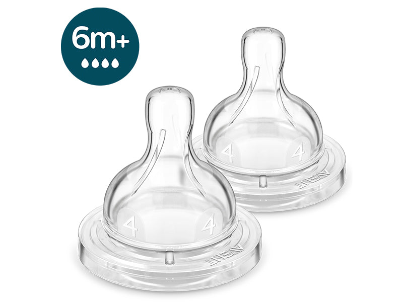 Philips Avent Natural Response Anti-Colic Tetina din silicon +6luni