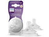 Philips Avent Natural Response Tetina din silicon +3luni 2 buc T4 SCY964/02
