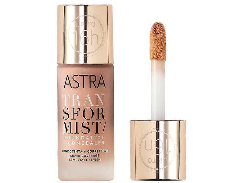 Astra Fond de ten si Corrector Transformist 01N-Alabaster 18ml