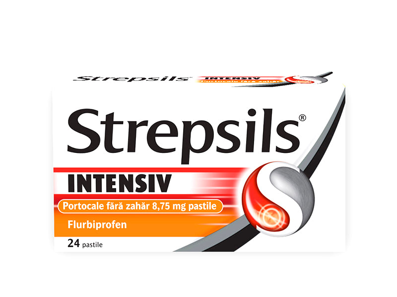Strepsils intensiv portocala