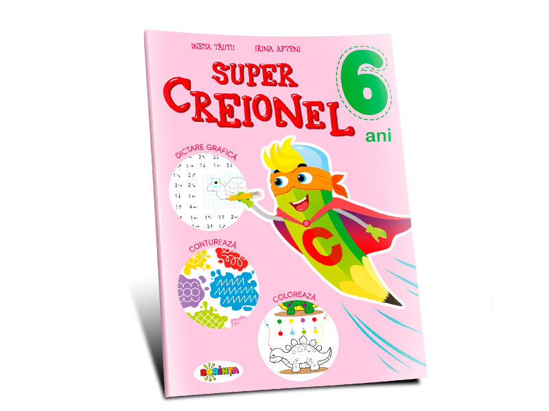 Carte Super creionel 6 ani
