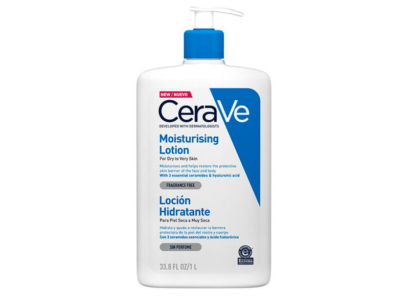 CeraVe Lotiune hidratanta fata si corp piele uscata si foarte uscata 1L