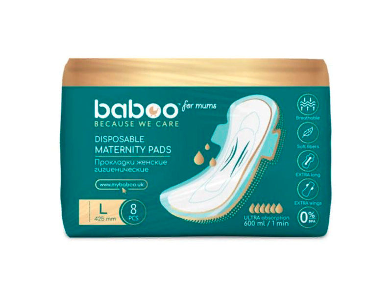 Послеродовые абсорбенты Baboo L N8 2-110