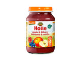 Holle Bio Organic piure de mere si afine (4 luni+)  190g