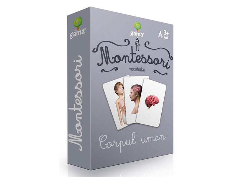 Carti de joc Montessori Corpil Uman