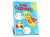 Carte Super creionel 4 ani