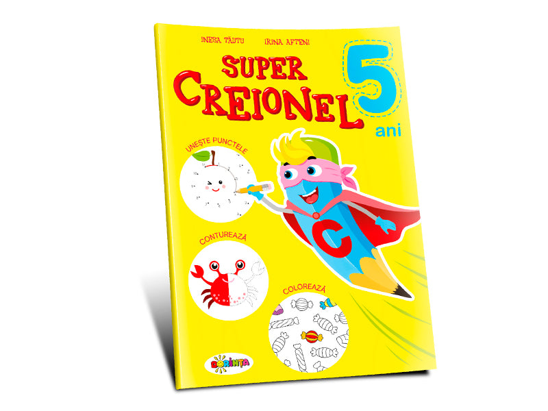 Carte Super creionel 5 ani