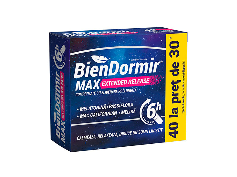 Bien Dormir Max Extended Release comp + 10 cadou