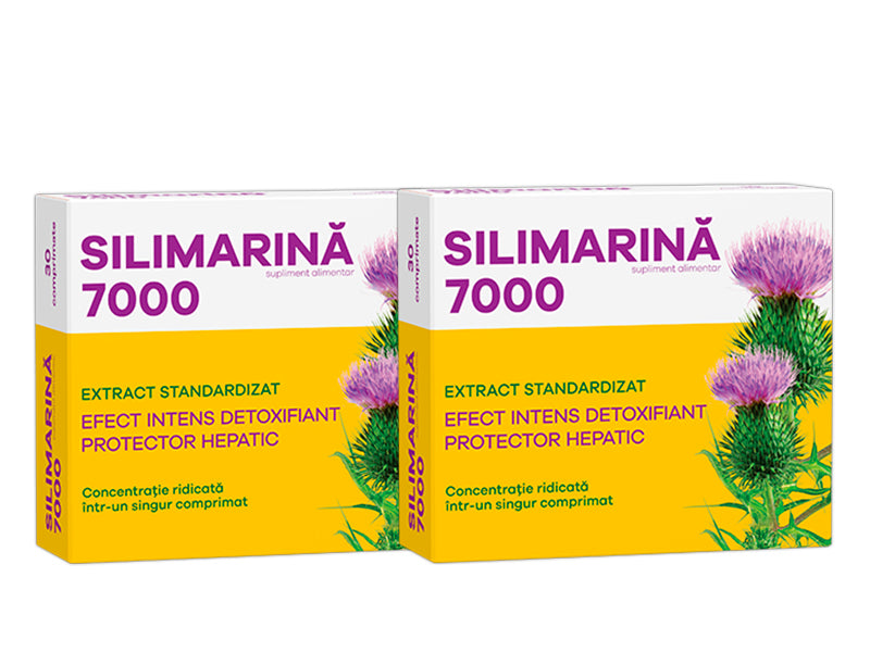 Silimarina 7000 150mg comp 1+1 cadou