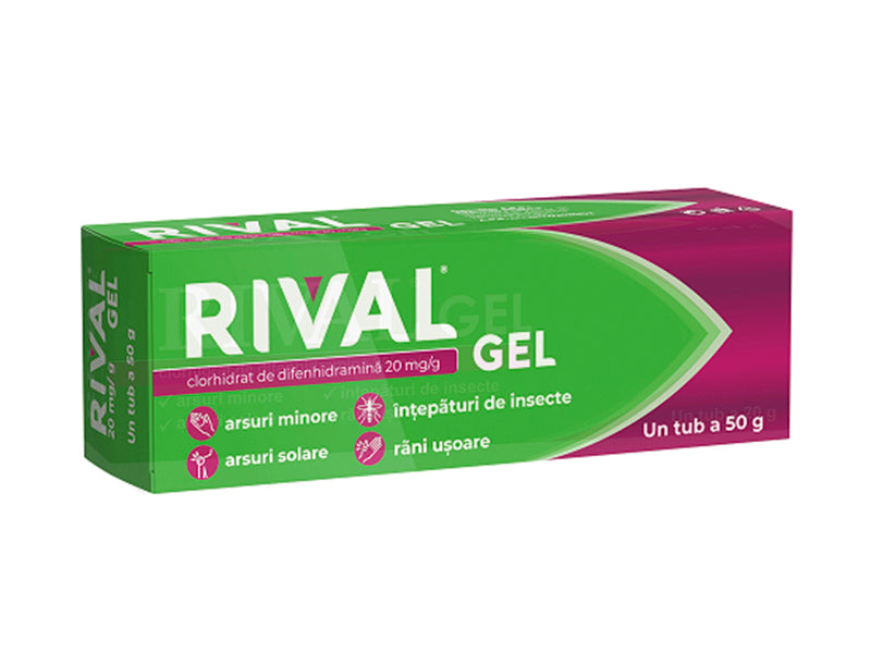 Rival gel 20mg/g 50g