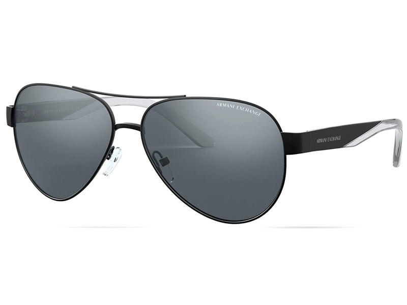 Солнцезащитные очки Armani Exchange AX2034S-60636G-59, из металла, мужские