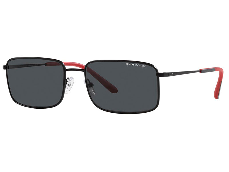 Солнцезащитные очки Armani Exchange AX2044S-600087-58, из металла, мужские