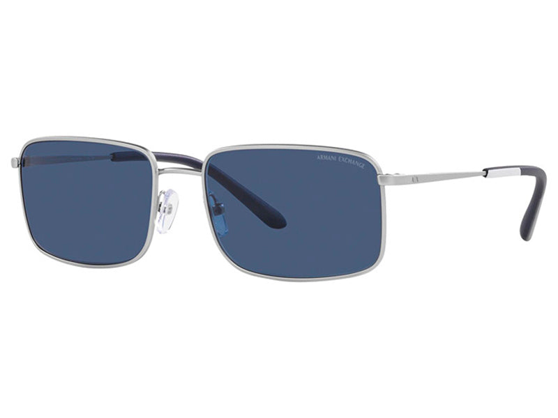 Солнцезащитные очки Armani Exchange AX2044S-602080-58, из металла, мужские