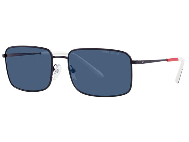 Солнцезащитные очки Armani Exchange AX2044S-609980-58, из металла, мужские