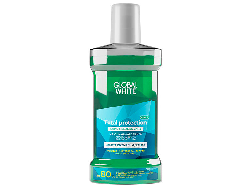 Global White apa de gura Total protection 300ml