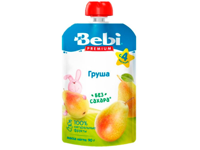 Bebi Pireu din pere 90g