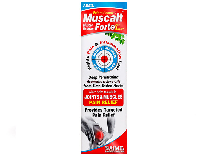 Muscalt forte oil spray 60ml (impotriva durerilor musculare si articulare)