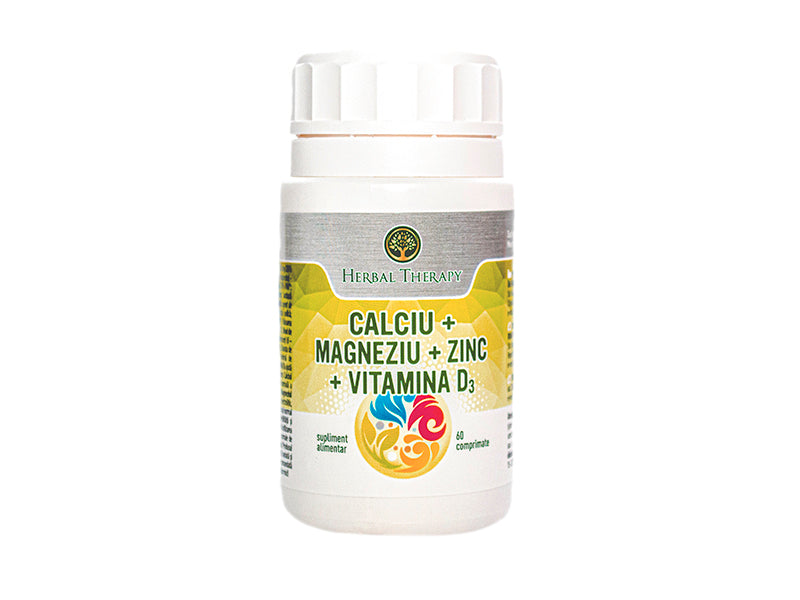 Calciu+Magneziu+Zinc+VitaminaD3