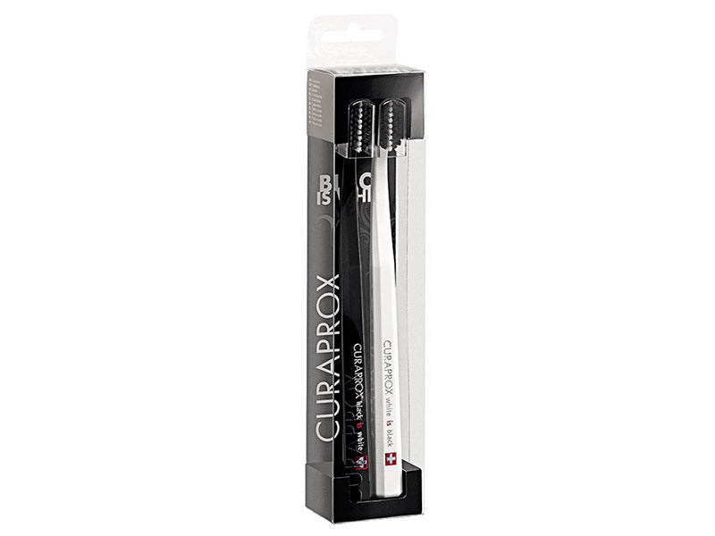 CURAPROX Periuta de dinti Set 2 CS 5460 Black is White