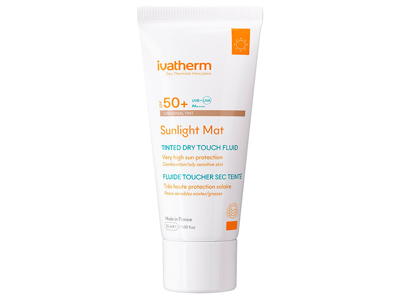 Ivatherm SunLight Mat Tinted Dry touch fluid SPF50+ 50ml