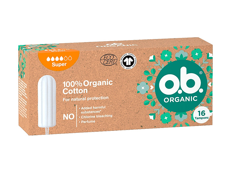 OB organic tampoane