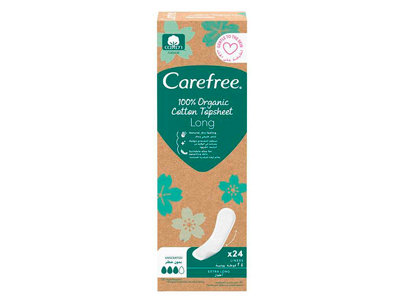 Carefree Organic Long absorbante