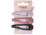 Parsa Beauty Agrafe de par multicolor Satin 3 buc