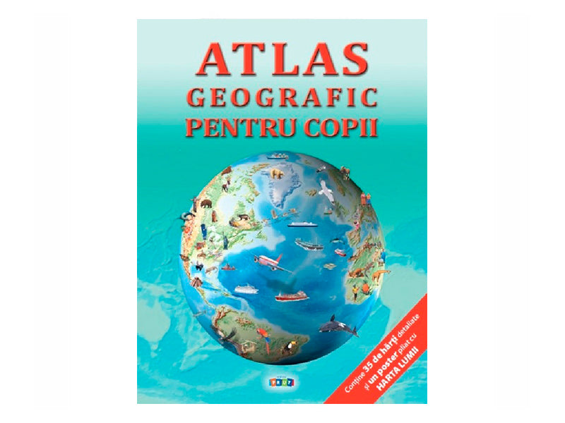 Carte Atlas geografic pentru copii