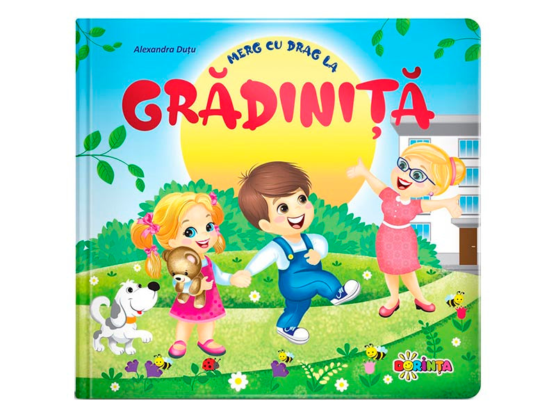 Carte merg cu drag la gradinita