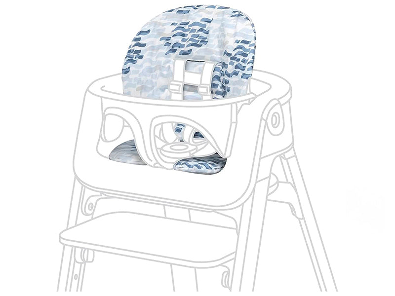 Stokke Steps Baby Set pernuta pu scaun Waves Blue