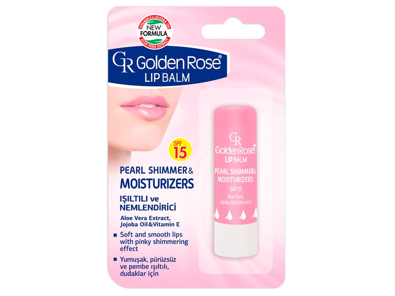 Golden Rose Lipbalm Pearl Shimmer&Moisturizers 4,6g