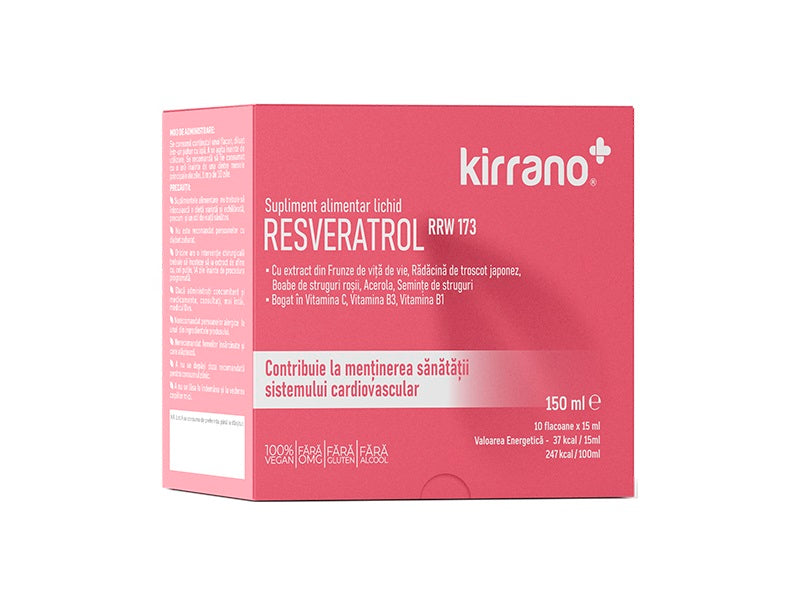 KIRRANO RESVERATROL RRW173 solutie 15ml